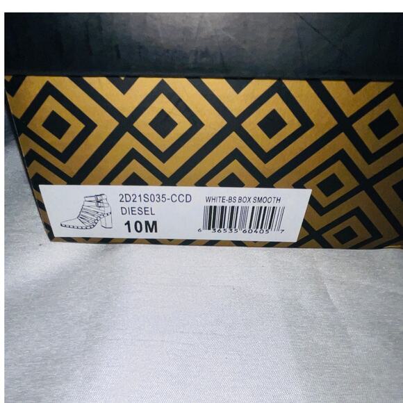 Charles By Charles David Diesel White Studded Heels - Women's Size 10 M - w/ Box - Picture 12 of 13